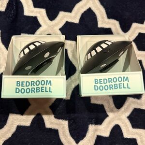 TWO NEW ufo bedroom door bell